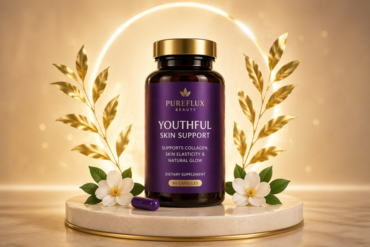 PureFlux Youthful Skin Support Supplements