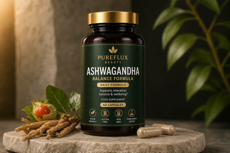 PureFlux Ashwagandha Balance Formula Supplements